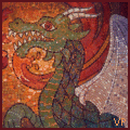 Avatar Mosaico Drago