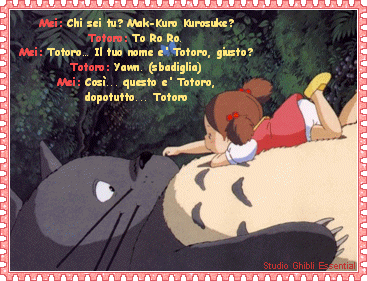 Banner Totoro e Mei nell'albero