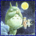 Avatar Totoro su ramo con totorini
